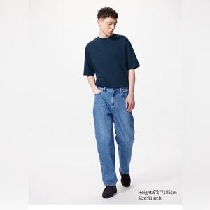Uniqlo Men's Wide Straight Jeans
